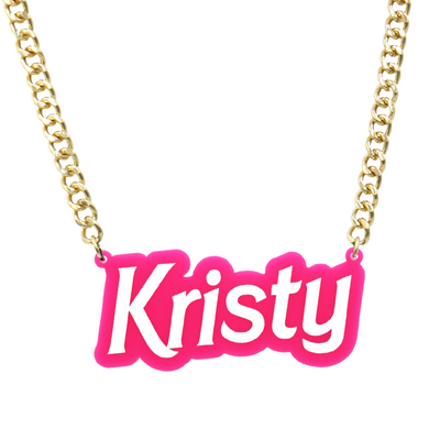 Haus of Dizzy Personalised 'Dizzy Doll' Necklace