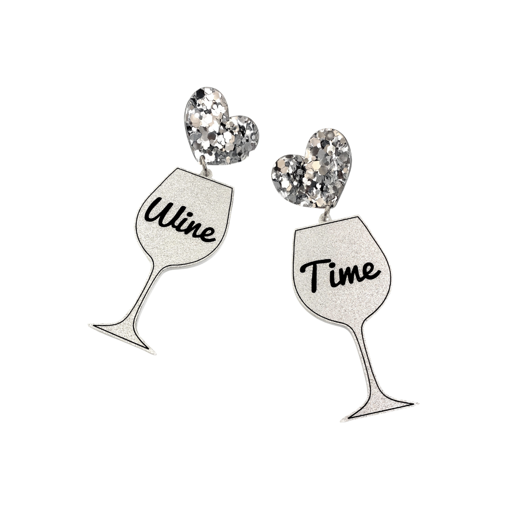 Haus of Dizzy 'Wine Time' Earrings