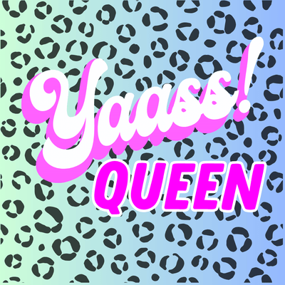 Haus of Dizzy Yas Queen Greeting Card