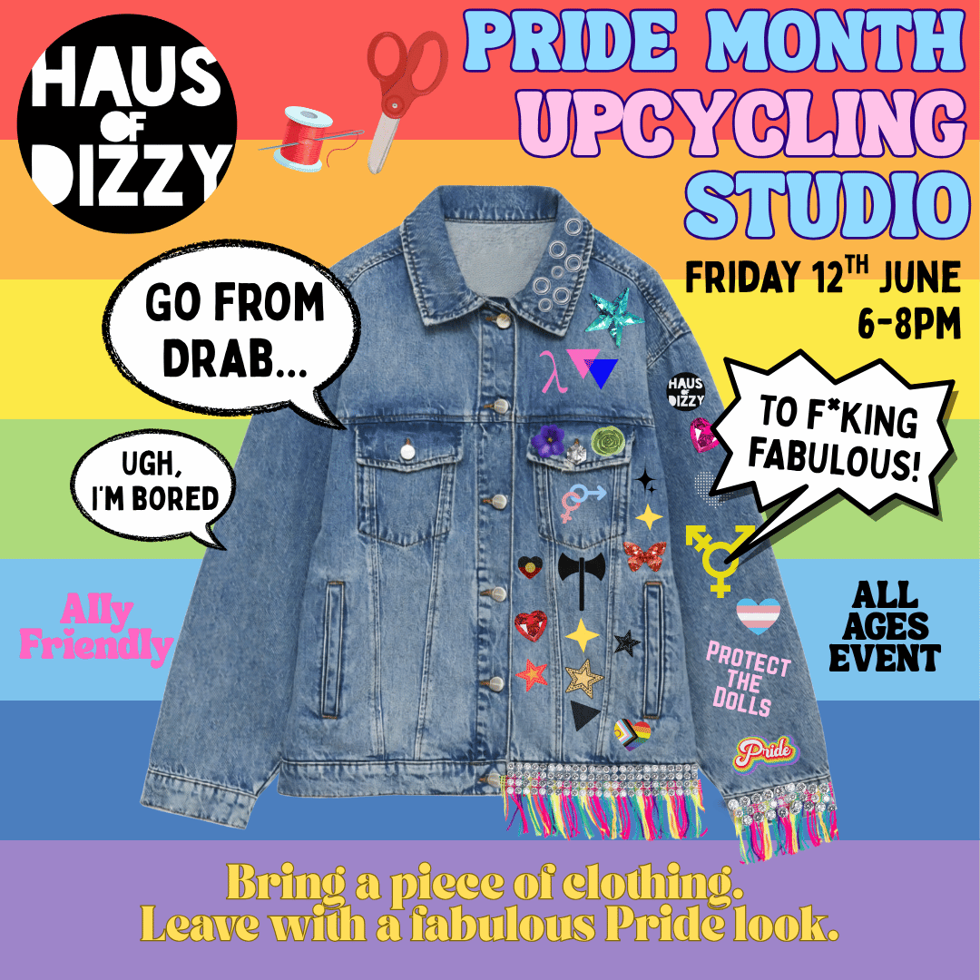 Pride Month Upcycling Studio Workshop 🌈