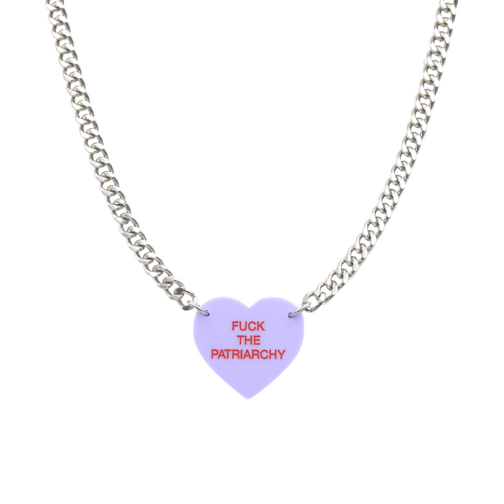 Haus Of Dizzy 'Gentle Reminder' Candy Heart Necklace