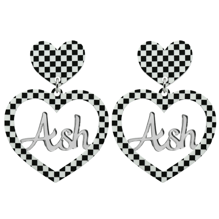 Haus of Dizzy 3D Custom Heart Earrings