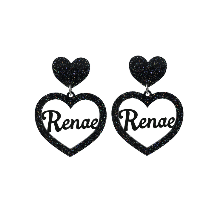 Haus of Dizzy 3D Custom Heart Earrings