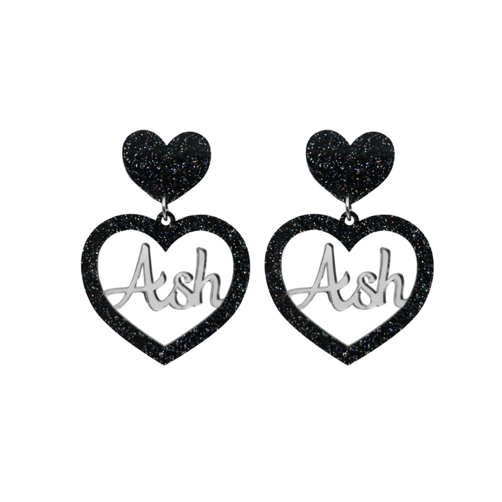 Haus of Dizzy 3D Custom Heart Earrings