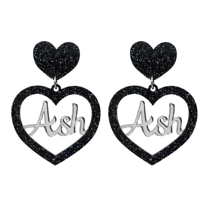 Haus of Dizzy 3D Custom Heart Earrings
