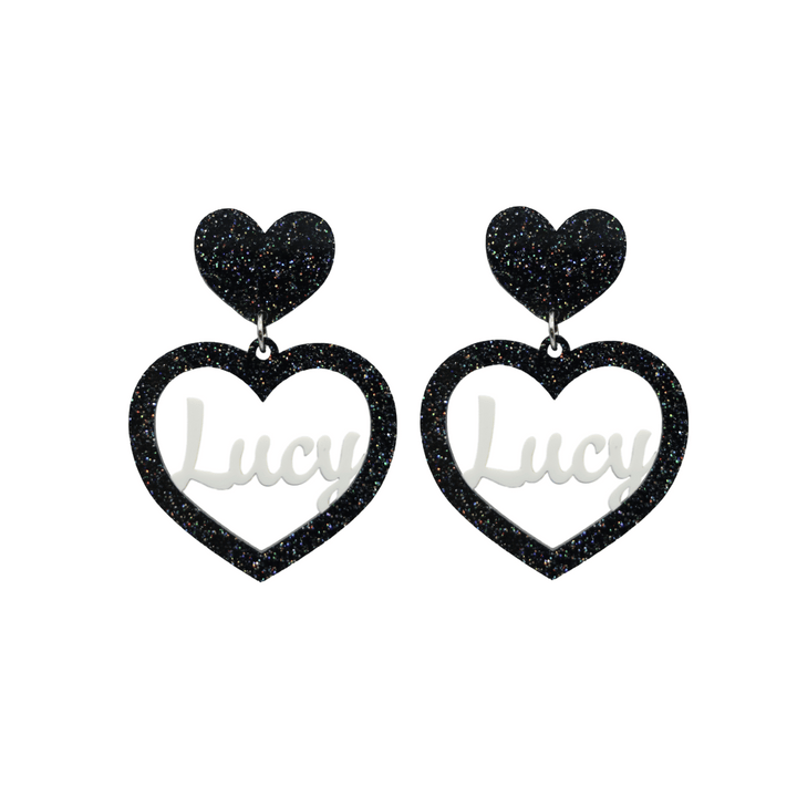 Haus of Dizzy 3D Custom Heart Earrings