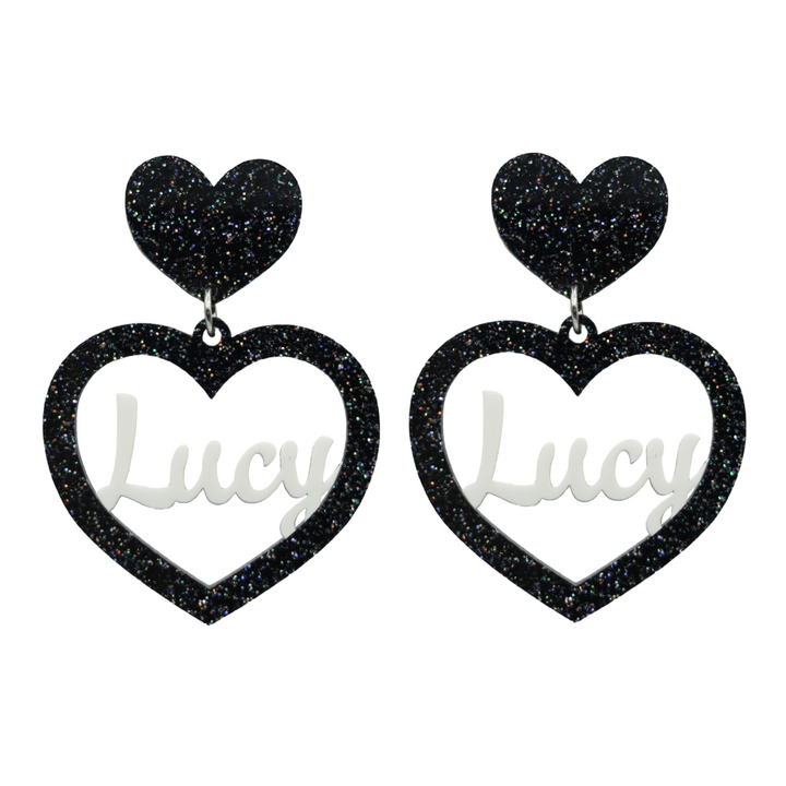Haus of Dizzy 3D Custom Heart Earrings