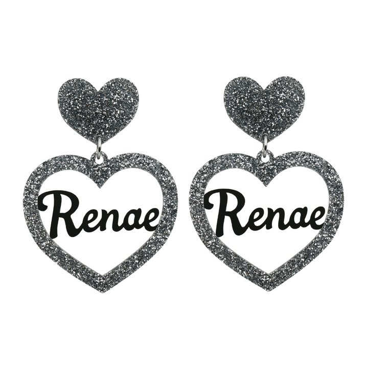 Haus of Dizzy 3D Custom Heart Earrings