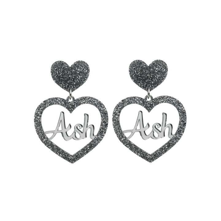 Haus of Dizzy 3D Custom Heart Earrings
