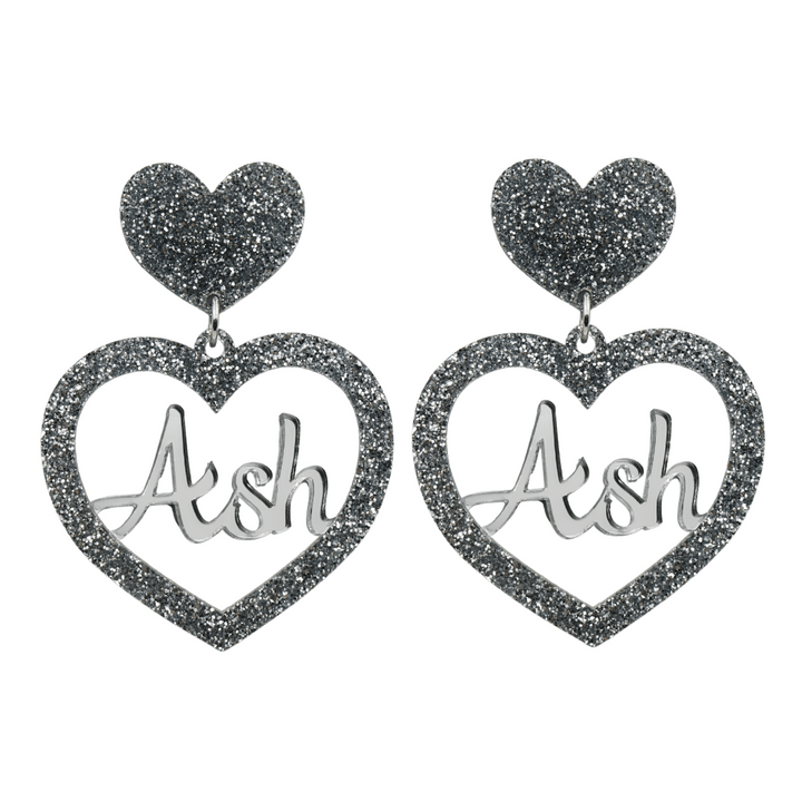 Haus of Dizzy 3D Custom Heart Earrings