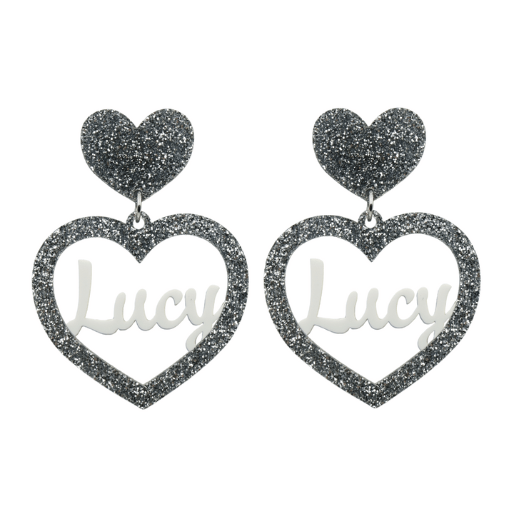 Haus of Dizzy 3D Custom Heart Earrings