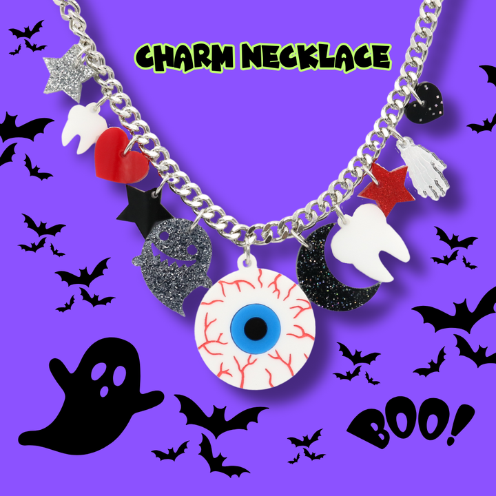 Kids Snack & Bling Dress-Up: Halloween Charm Necklace Workshop!