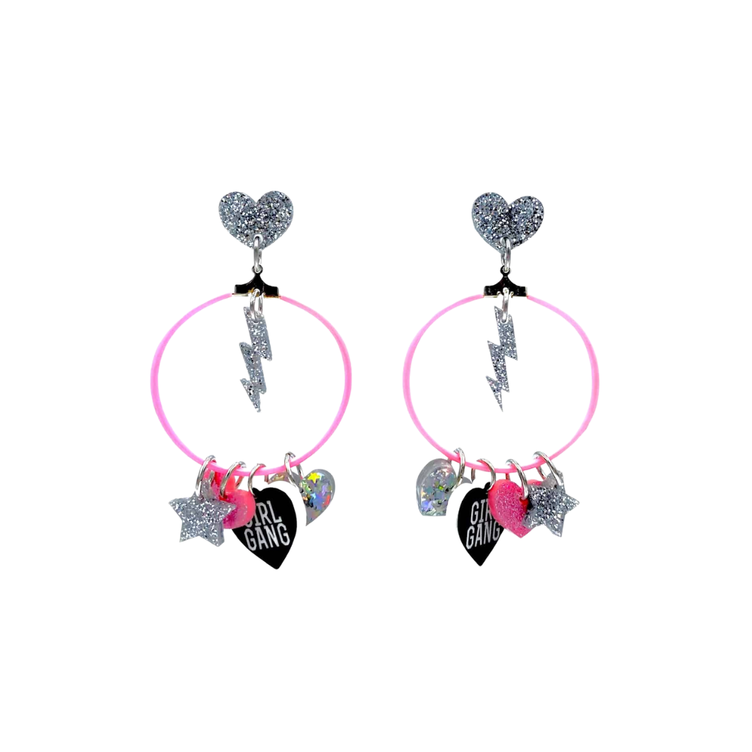 Haus of Dizzy 'Barbie & the Rockers' Earrings