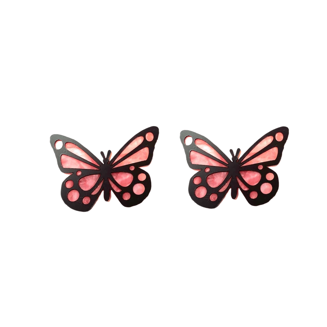 Haus of Dizzy Butterfly Stud Earrings