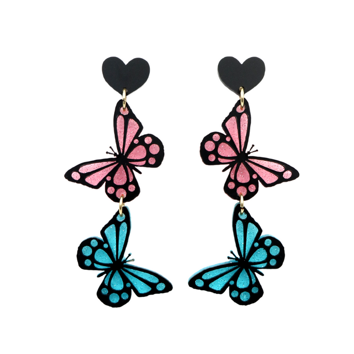 Haus of Dizzy Double 'Beautiful Budya Budya' Earrings