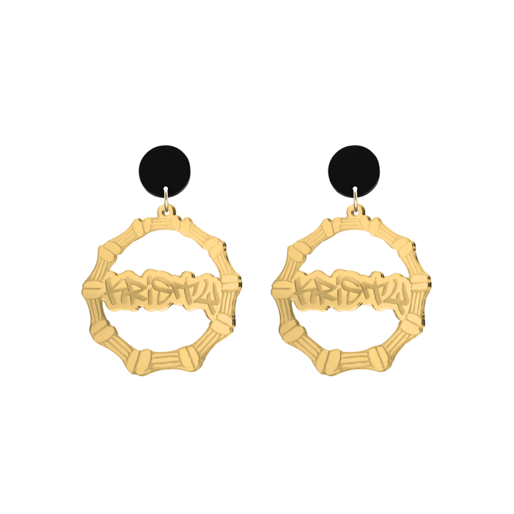 Haus of Dizzy Custom Bamboo Earrings