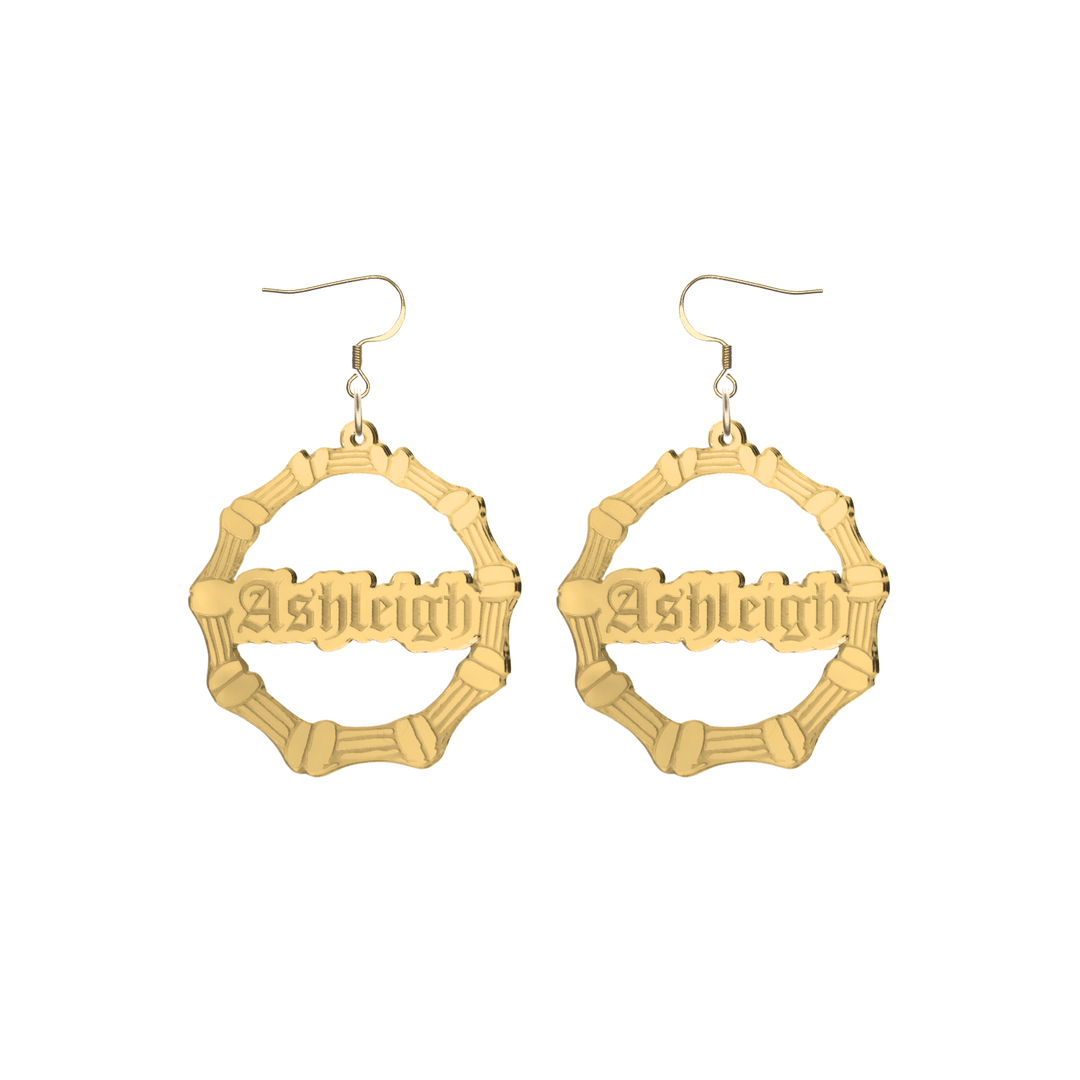 Haus of Dizzy Custom Bamboo Earrings