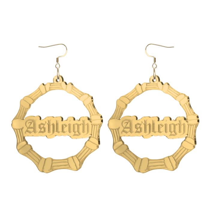 Haus of Dizzy Custom Bamboo Earrings