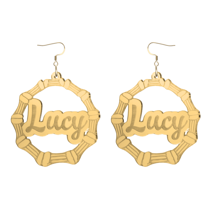 Haus of Dizzy Custom Bamboo Earrings