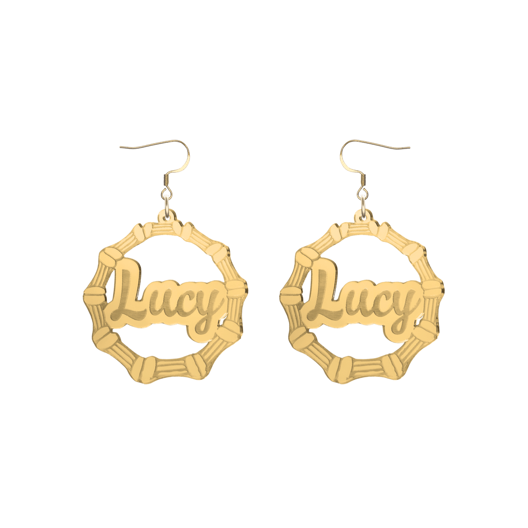 Haus of Dizzy Custom Bamboo Earrings