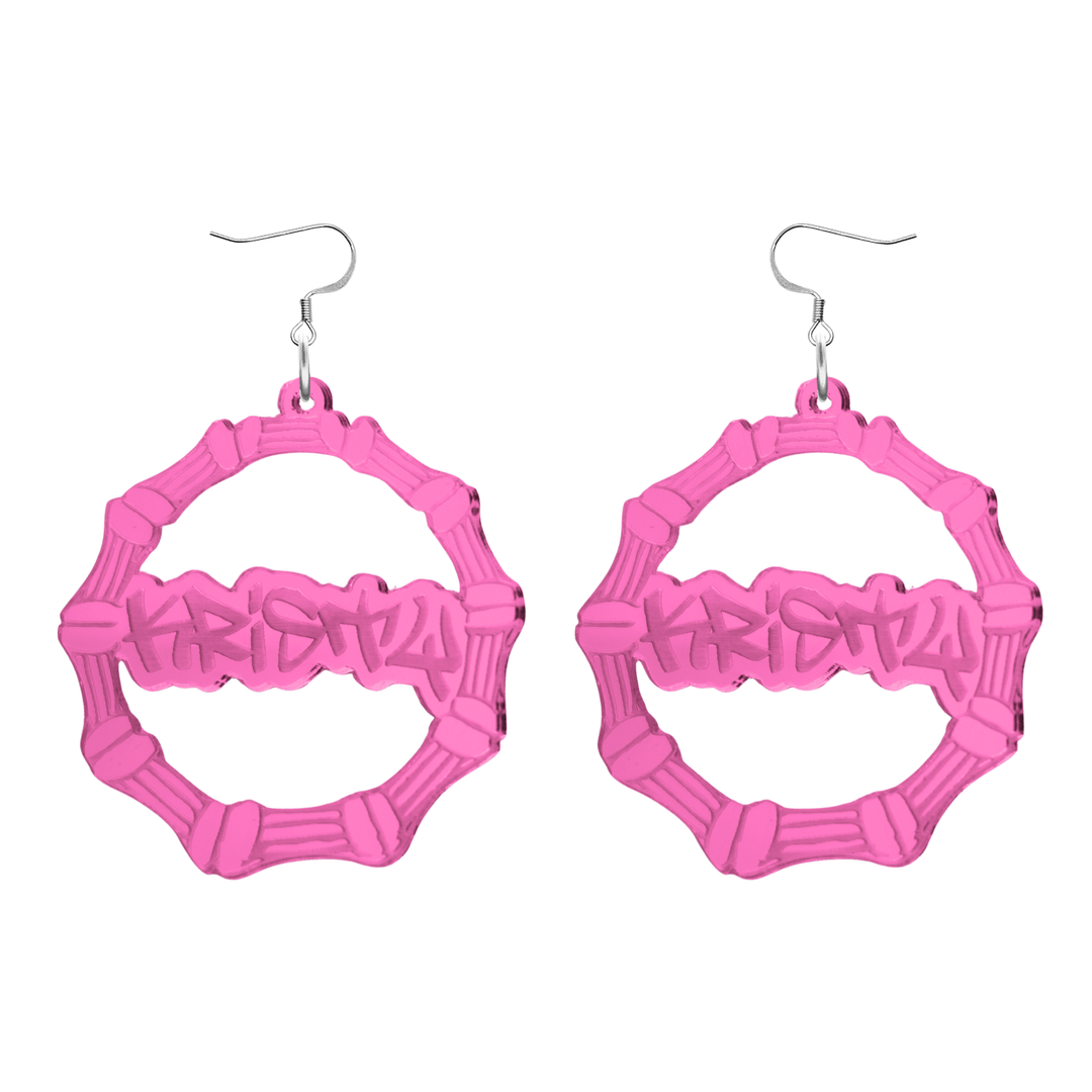 Haus of Dizzy Custom Bamboo Earrings