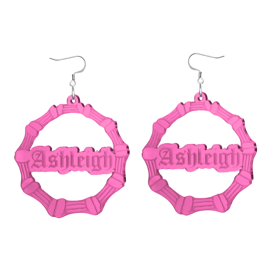 Haus of Dizzy Custom Bamboo Earrings