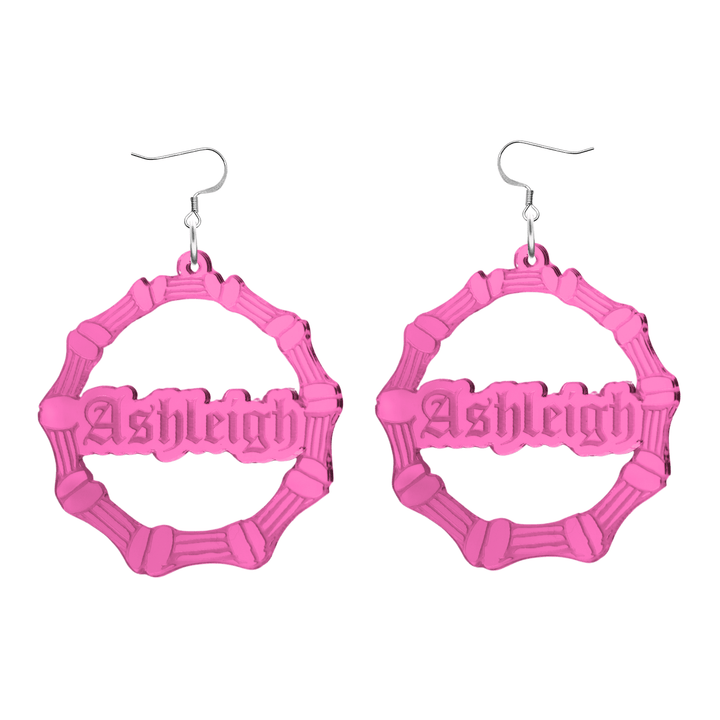 Haus of Dizzy Custom Bamboo Earrings