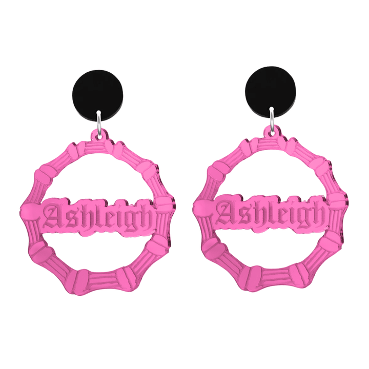 Haus of Dizzy Custom Bamboo Earrings