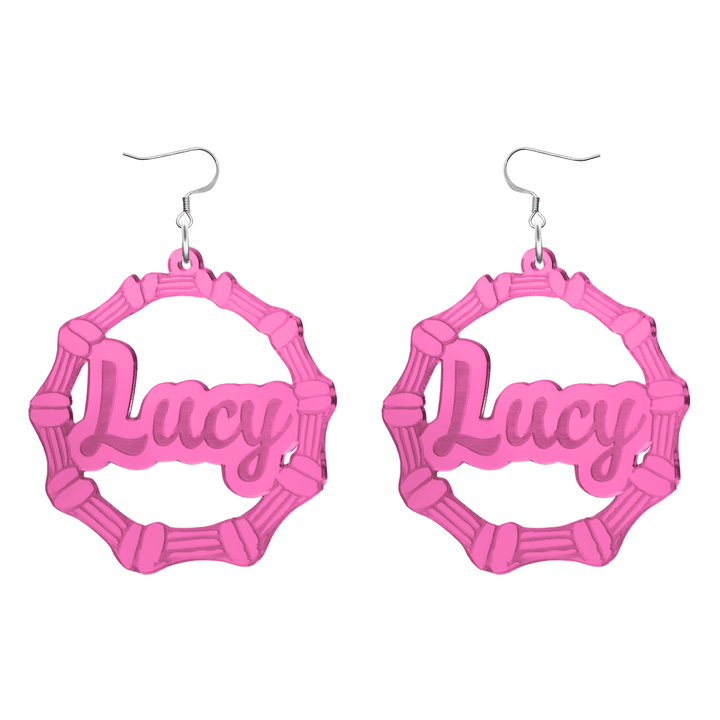 Haus of Dizzy Custom Bamboo Earrings