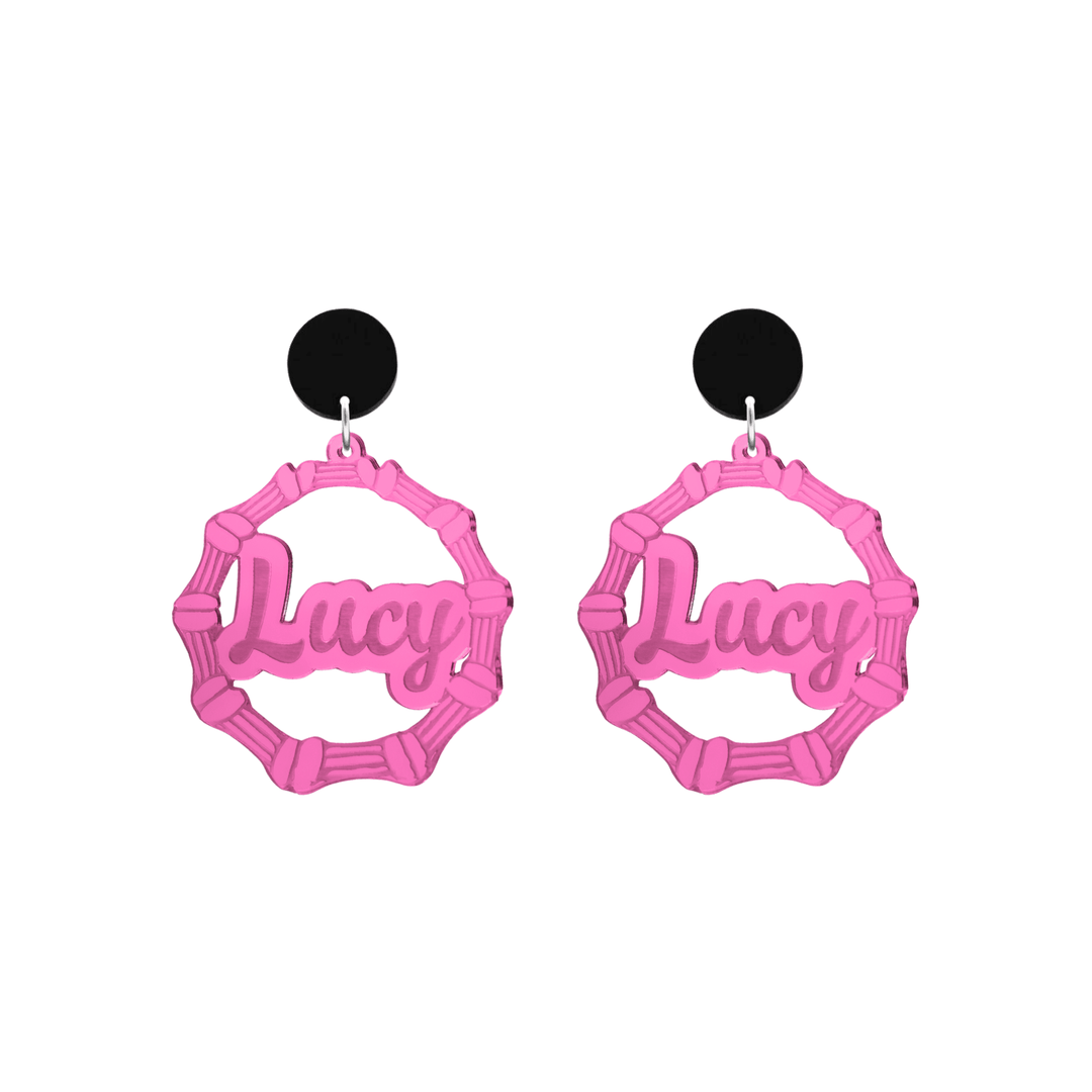 Haus of Dizzy Custom Bamboo Earrings