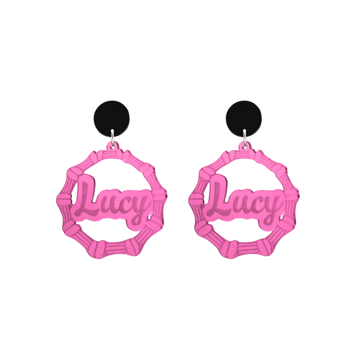 Haus of Dizzy Custom Bamboo Earrings