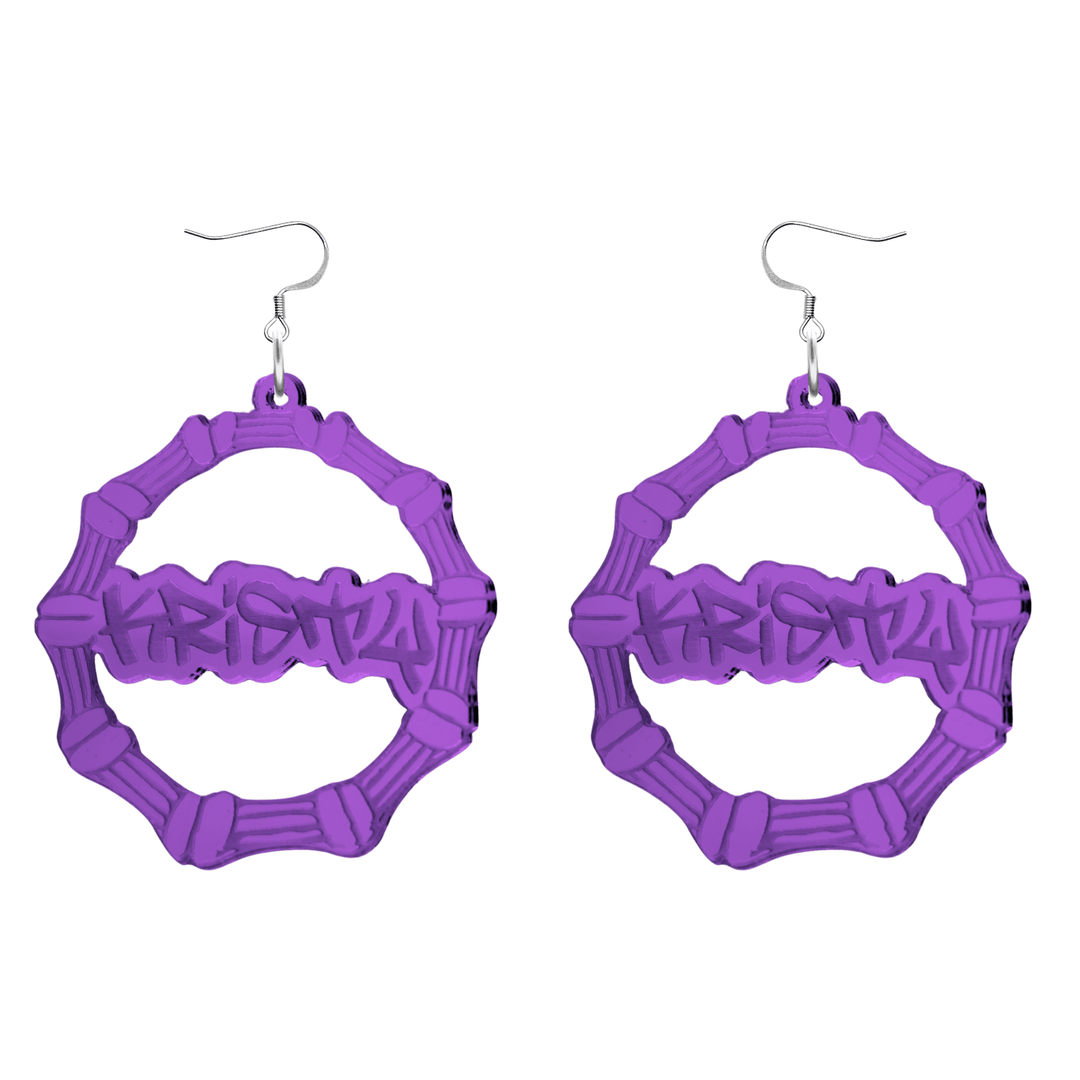 Haus of Dizzy Custom Bamboo Earrings