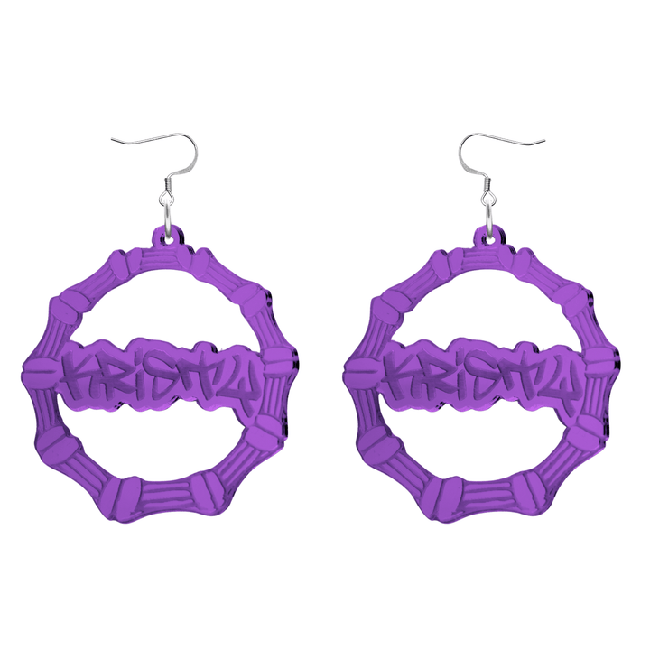 Haus of Dizzy Custom Bamboo Earrings