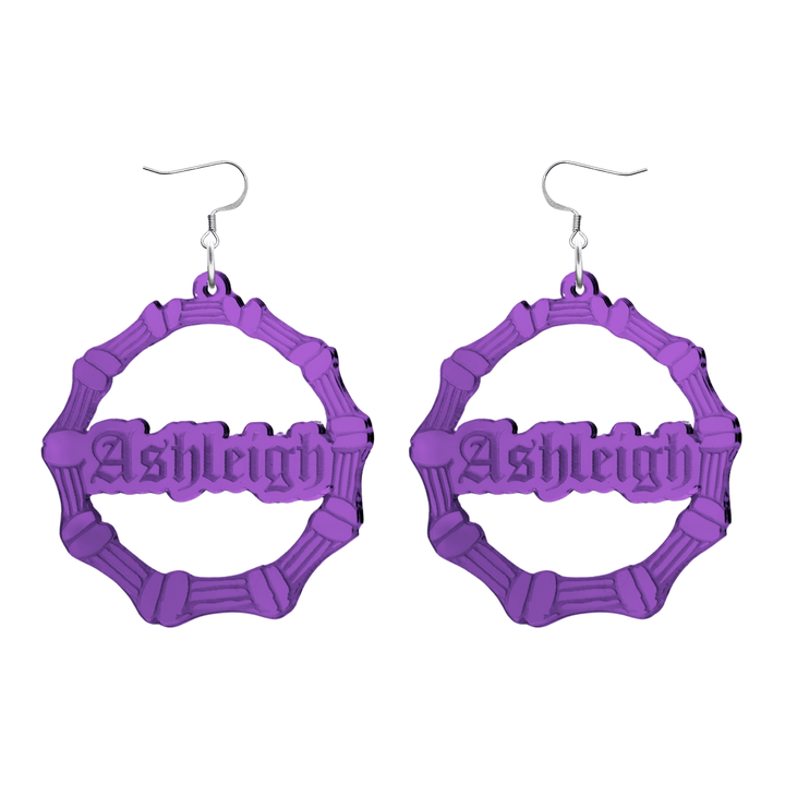 Haus of Dizzy Custom Bamboo Earrings