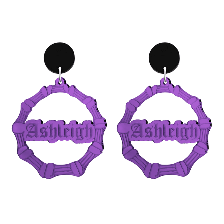 Haus of Dizzy Custom Bamboo Earrings