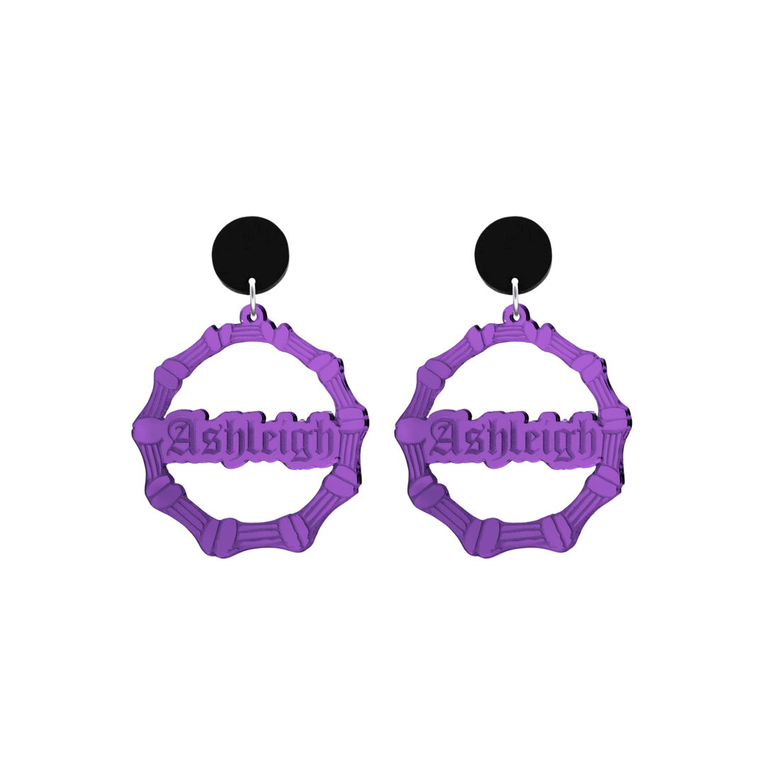 Haus of Dizzy Custom Bamboo Earrings