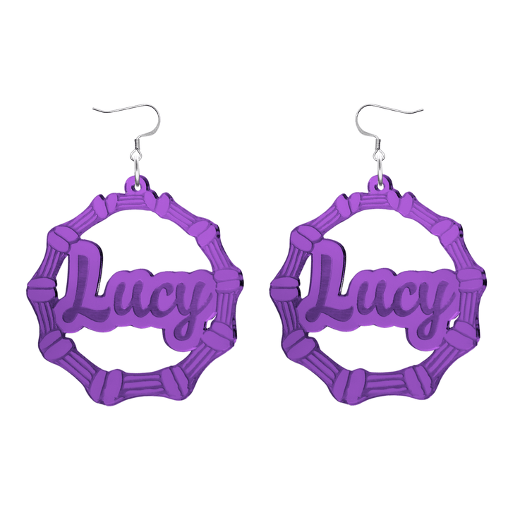 Haus of Dizzy Custom Bamboo Earrings