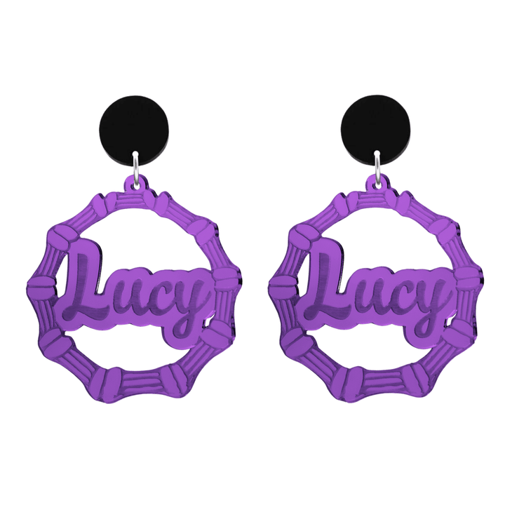 Haus of Dizzy Custom Bamboo Earrings