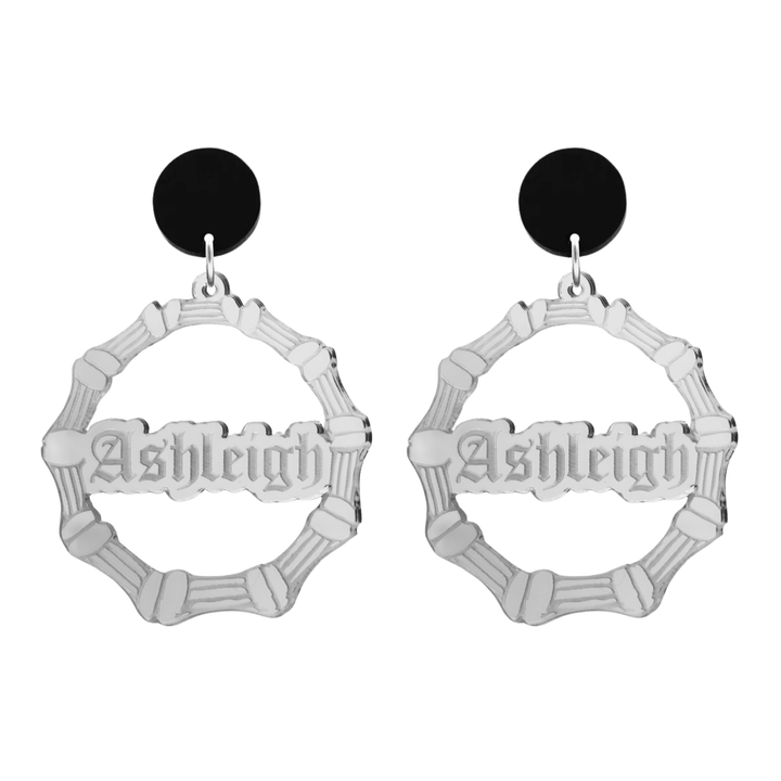 Haus of Dizzy Custom Bamboo Earrings