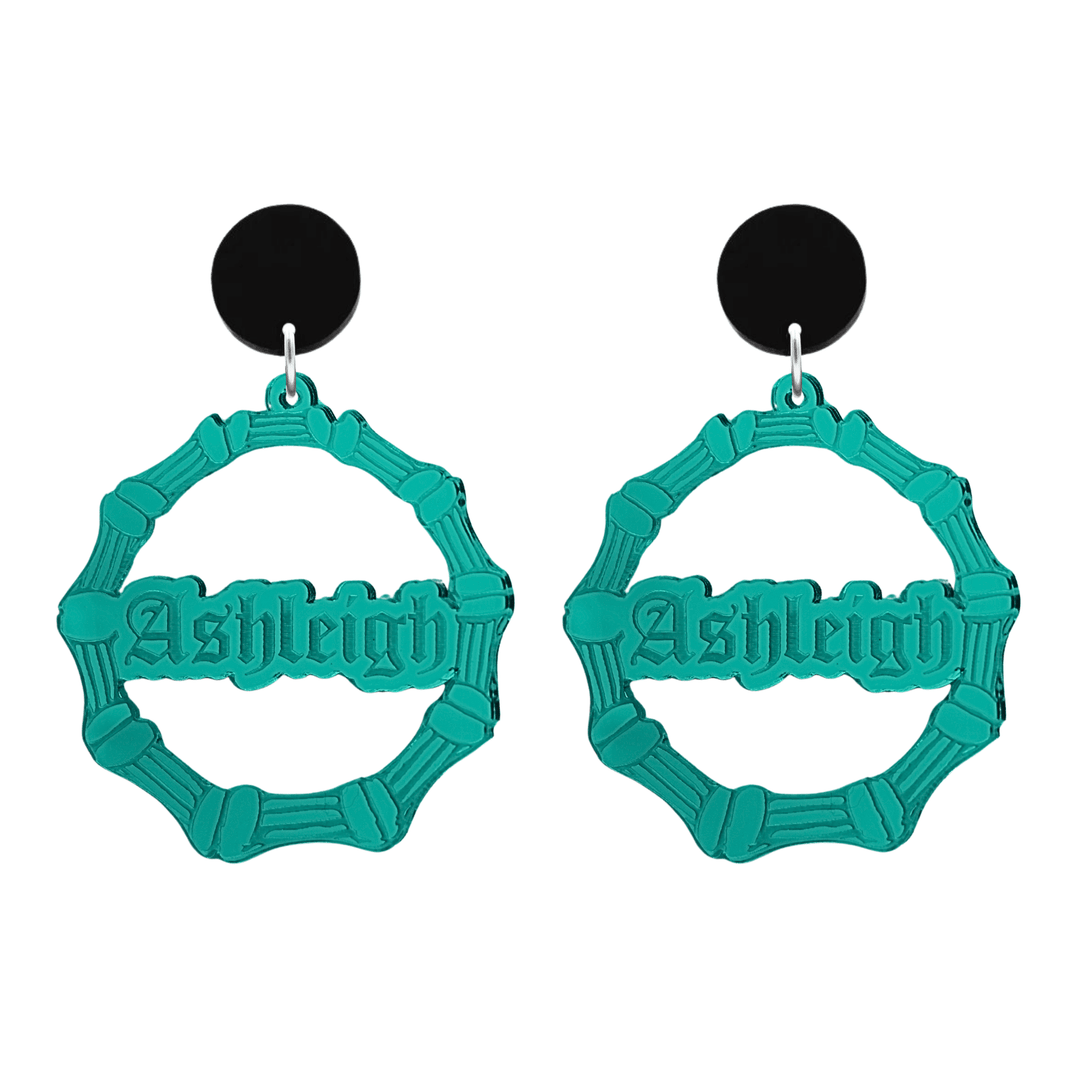 Haus of Dizzy Custom Bamboo Earrings