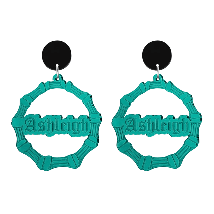 Haus of Dizzy Custom Bamboo Earrings