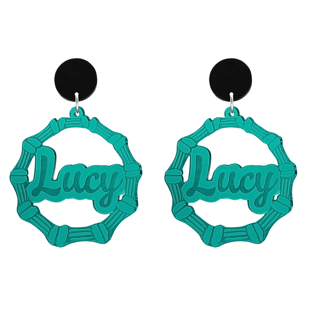 Haus of Dizzy Custom Bamboo Earrings