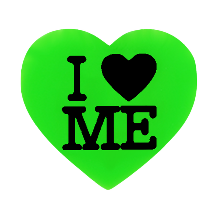 Haus of Dizzy 'I Love Me' Heart Badge