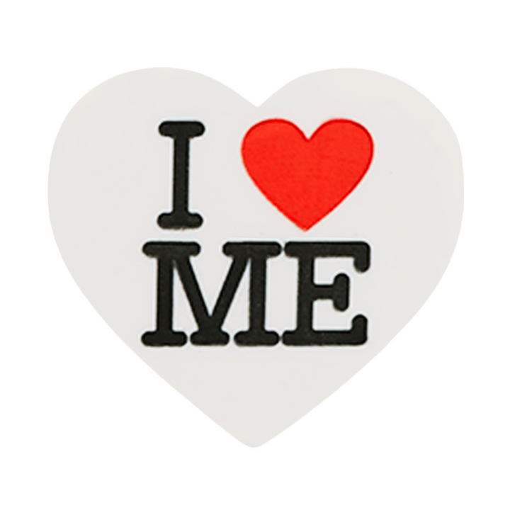 Haus of Dizzy 'I Love Me' Heart Badge