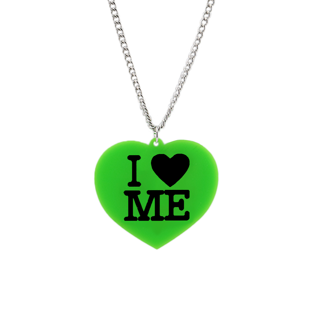 Haus of Dizzy 'I Love Me' Heart Necklace