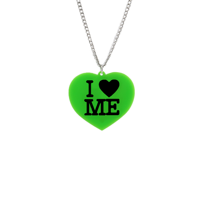 Haus of Dizzy 'I Love Me' Heart Necklace