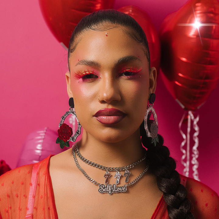 Haus Of Dizzy Custom 'Angel Number' Choker Chain Necklace