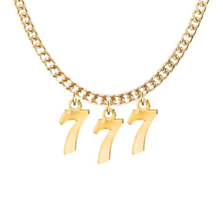 Haus Of Dizzy Custom 'Angel Number' Choker Chain Necklace