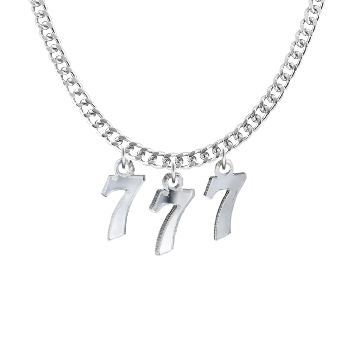 Haus Of Dizzy Custom 'Angel Number' Choker Chain Necklace