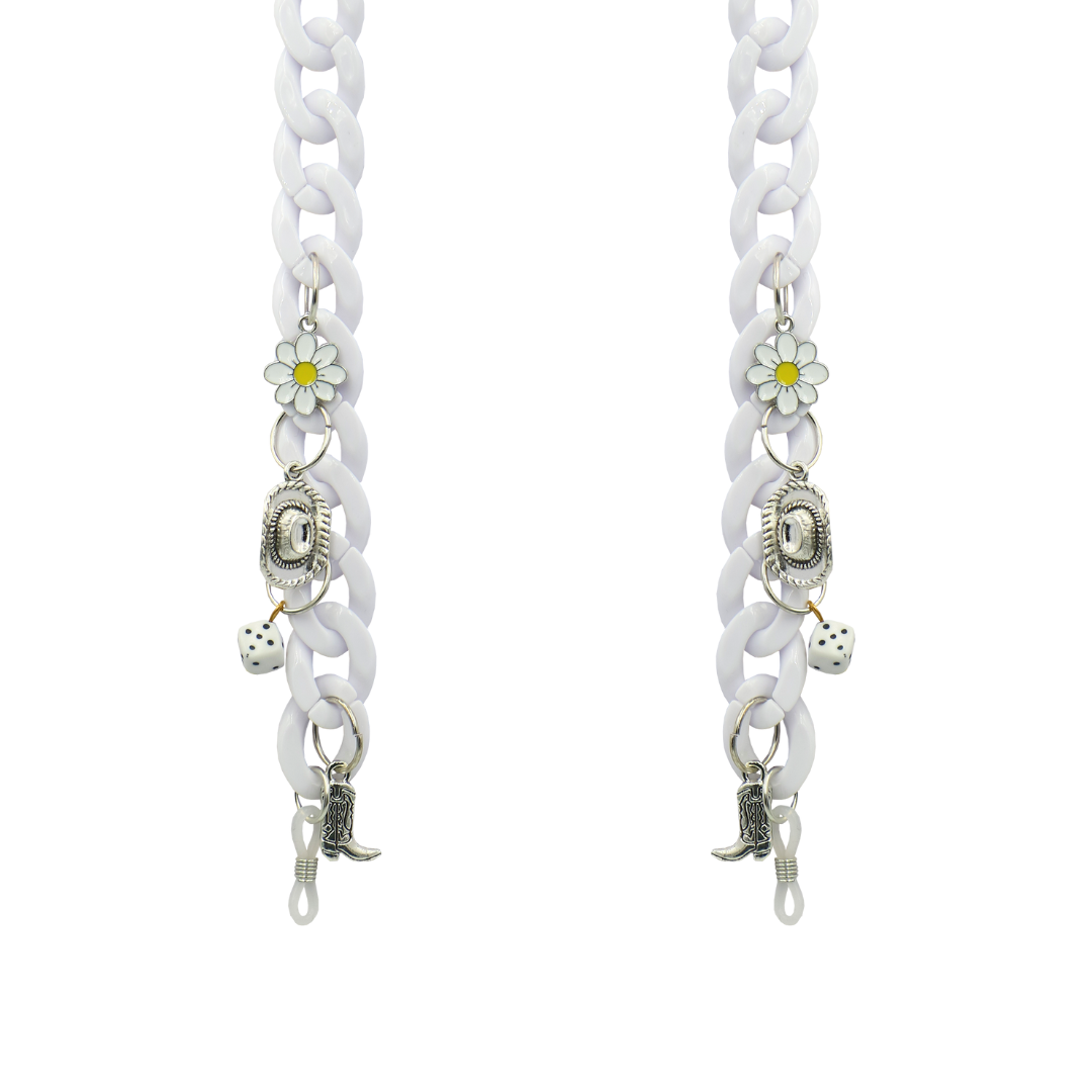 Haus Of Dizzy Heartbreaker 'Eye Candy' Sunglasses Chain